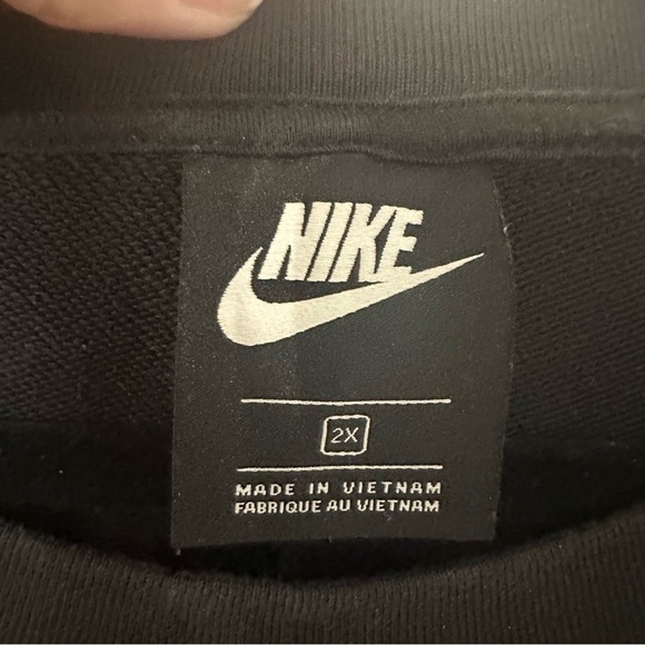 Nike Women’s Black Sleeveless Crewneck Shorts Style One-Piece Romper Sz 2X GUC - Picture 6 of 10